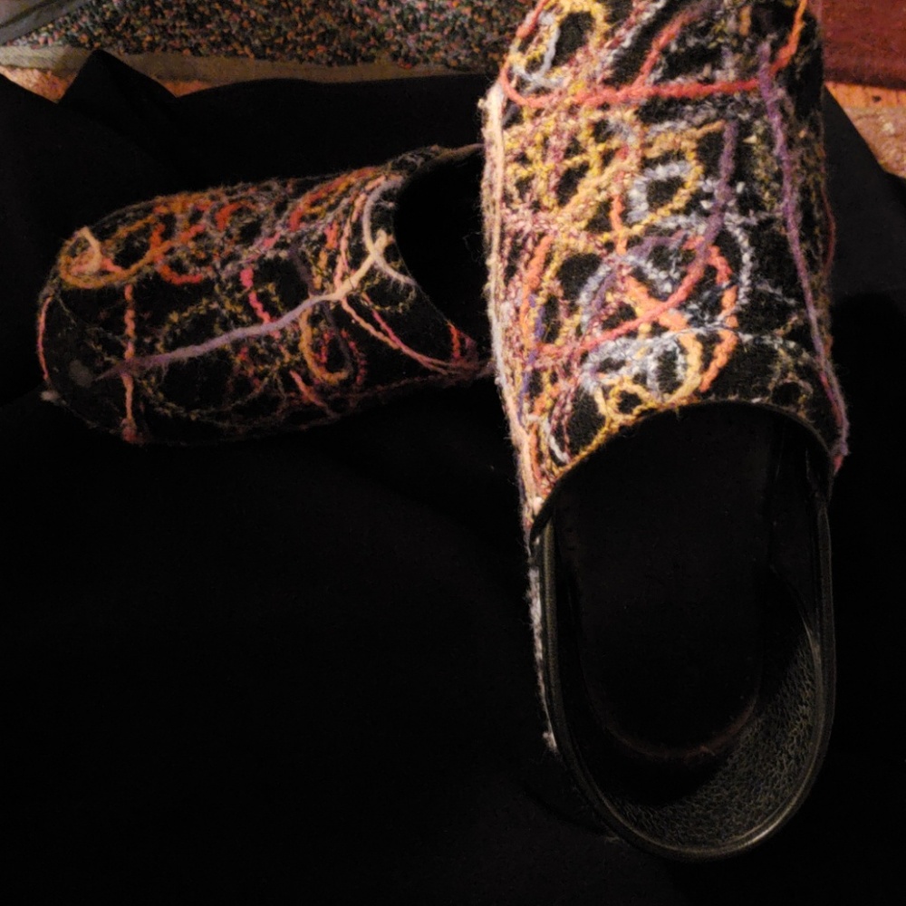Dansko Embroidered Clogs 9 (40)